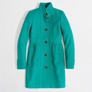 J. Crew skirted dress coat